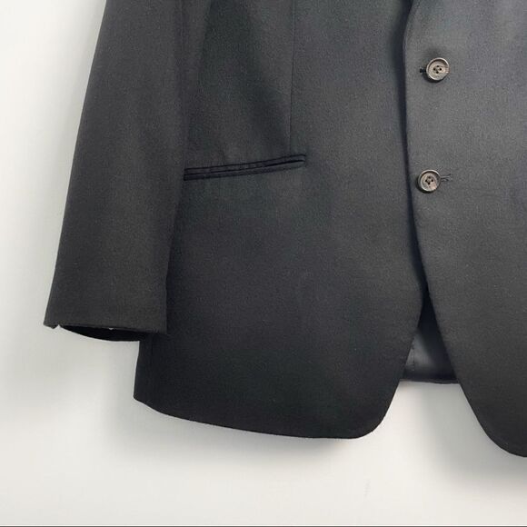 Black 100% Cashmere Blazer - Picture 4 of 15